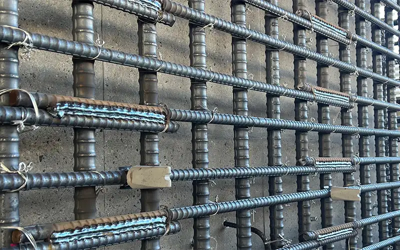 フレア溶接工事